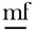 m