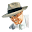 m